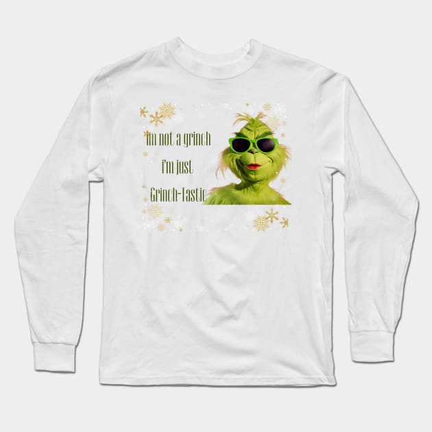 Grinch Long Sleeve T-Shirt by blaurensharp00@gmail.com